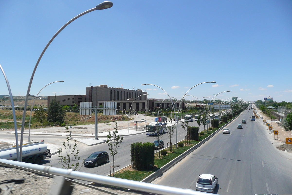 รูปถ่าย ตุรกี(Turkey) อังการา(Ankara) ถนนจากบิลเคนต์ไปอังการา(Bilkent to Ankara road) 2008-07 89