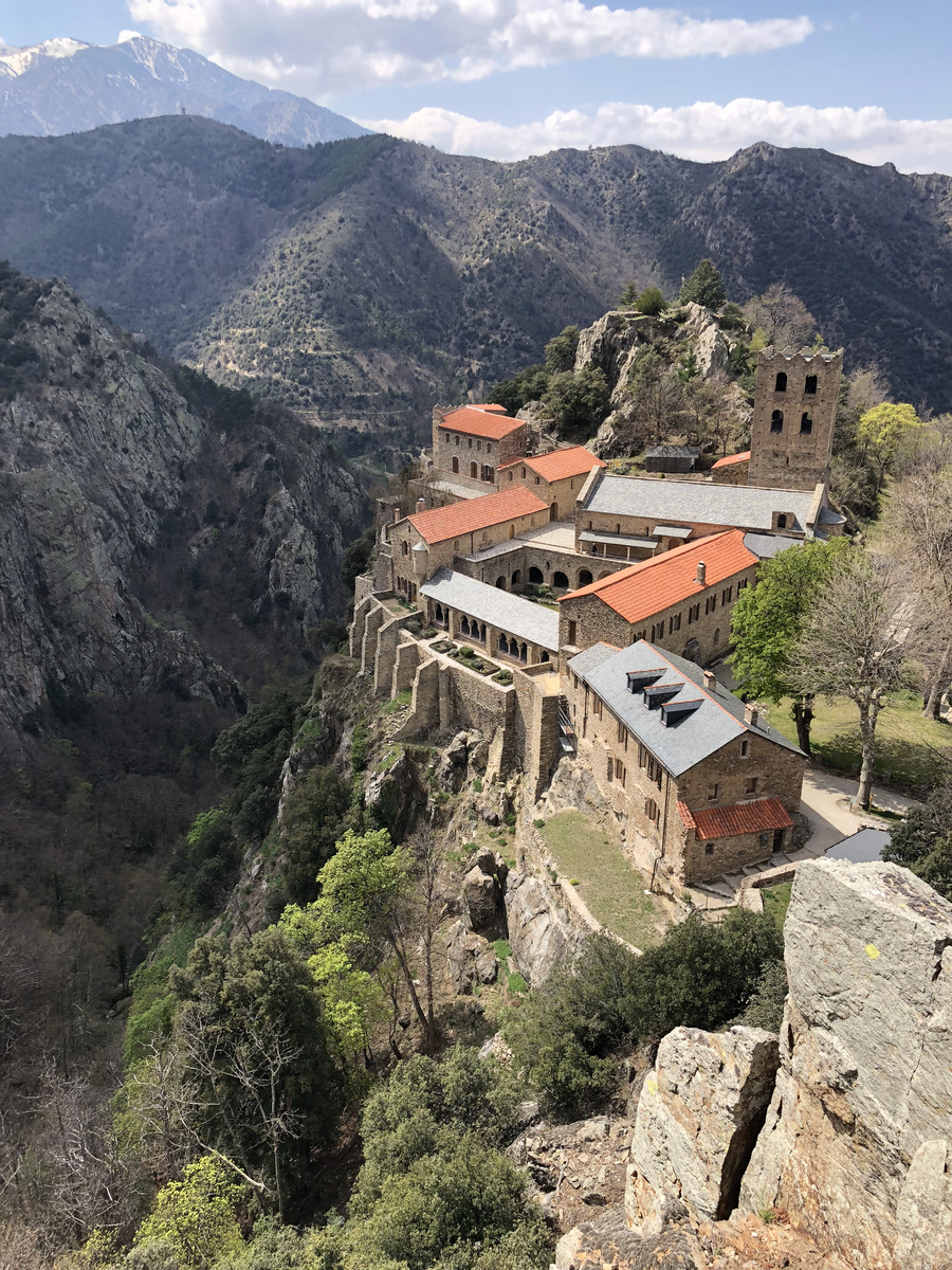 รูปถ่าย ฝรั่งเศส(France) แอบบีแซ็งมาร์แต็งดูกานีกู(Abbaye Saint Martin du Canigou) 2018-04 127