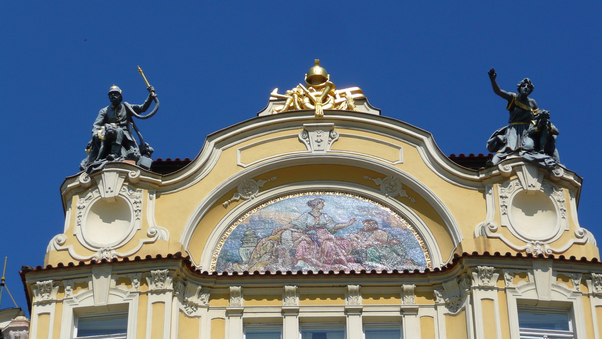รูปถ่าย สาธารณรัฐเช็ก(Czech Republic) ปราก(Prague) จัตุรัสเมืองเก่าปราก(Staromestske namesti) 2007-07 29