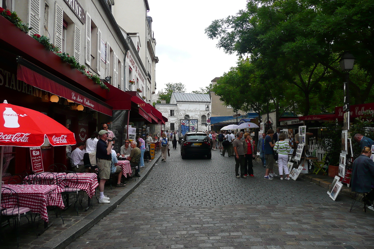รูปถ่าย ฝรั่งเศส(France) ปารีส(Paris) จัตุรัสแตร์ทร์(Place du Tertre) 2007-06 39