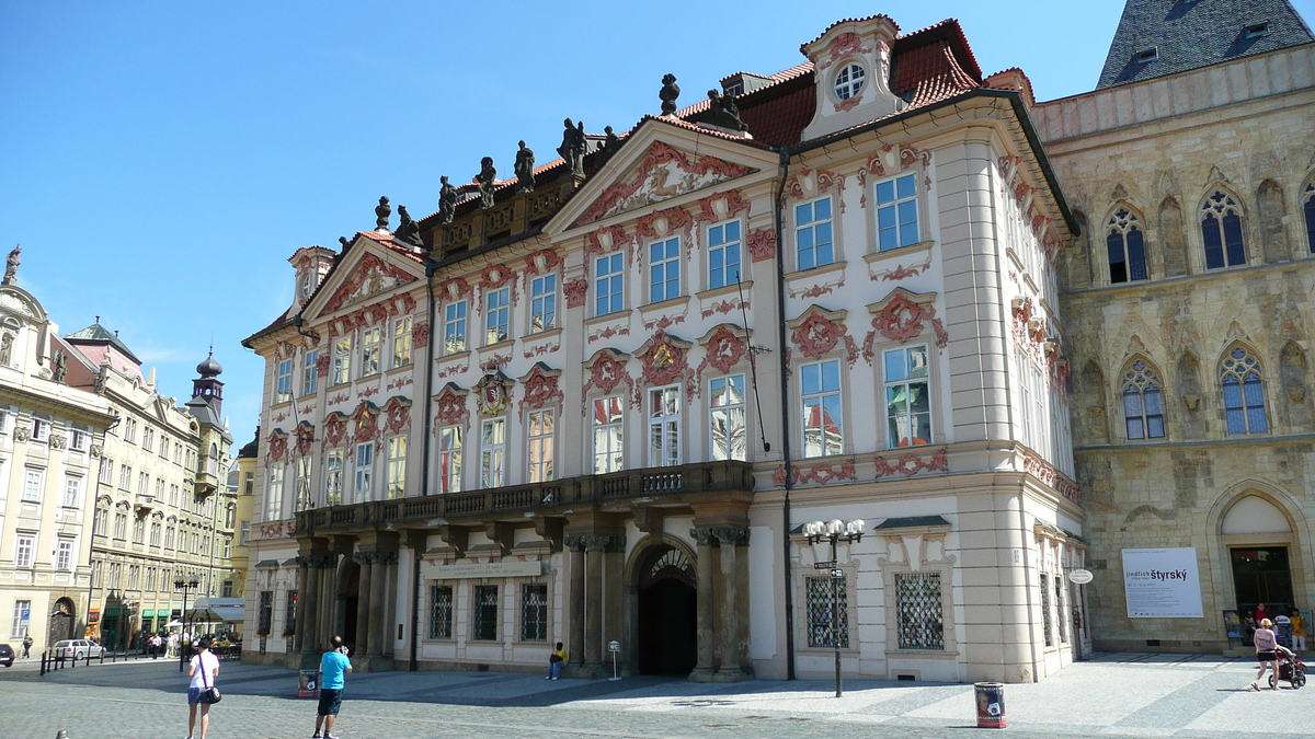 รูปถ่าย สาธารณรัฐเช็ก(Czech Republic) ปราก(Prague) จัตุรัสเมืองเก่าปราก(Staromestske namesti) 2007-07 56