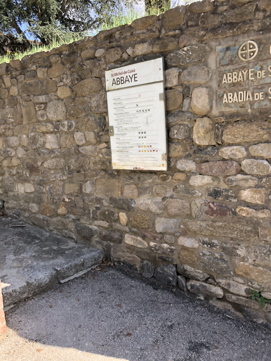 รูปถ่าย ฝรั่งเศส(France) แอบบีแซ็งมีแชลเดอกุกซา(Abbaye Saint-Michel de Cuxa) 2018-04 5
