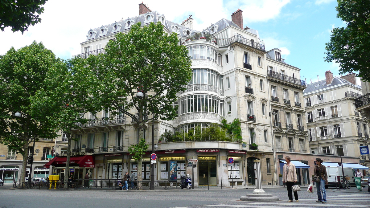 รูปถ่าย ฝรั่งเศส(France) ปารีส(Paris) บูเลอวาร์ด  มาเลแอร์บ(Boulevard Malesherbes) 2007-05 4
