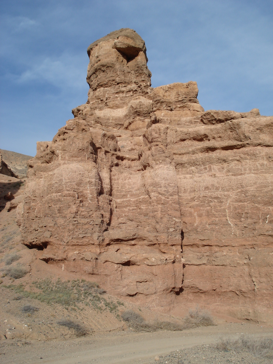รูปถ่าย คาซัคสถาน(Kazakhstan) หุบผาชารึน(Charyn Canyon) 2007-03 37