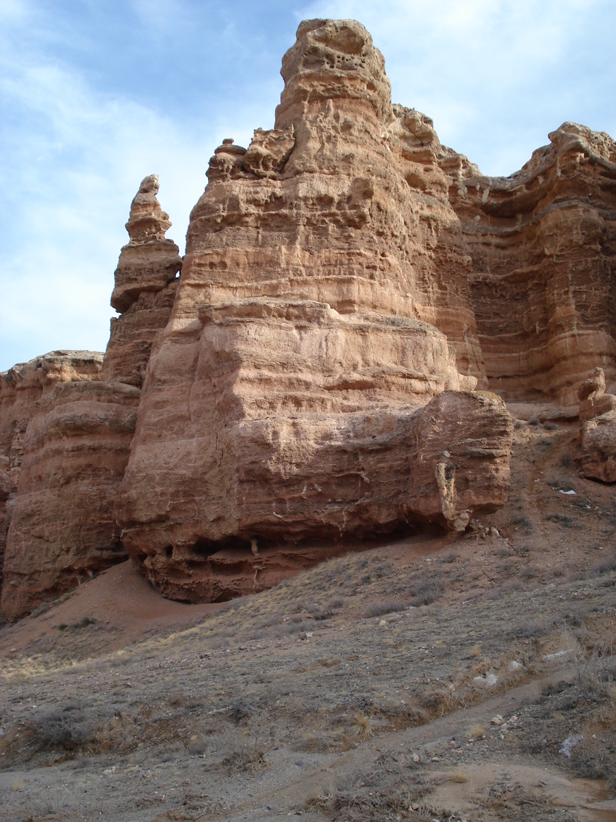 รูปถ่าย คาซัคสถาน(Kazakhstan) หุบผาชารึน(Charyn Canyon) 2007-03 39