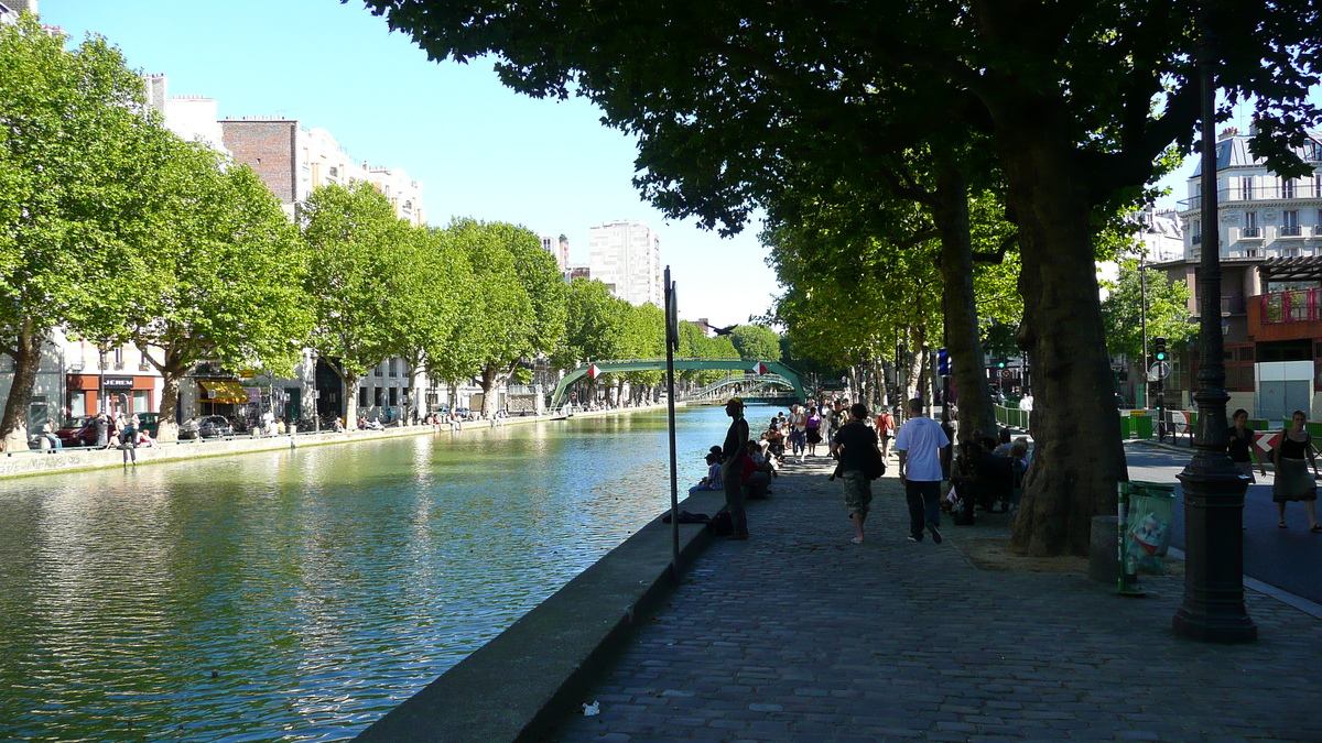 รูปถ่าย ฝรั่งเศส(France) ปารีส(Paris) คลองแซ็ง-มาร์แต็ง(Canal St Martin) 2007-08 158