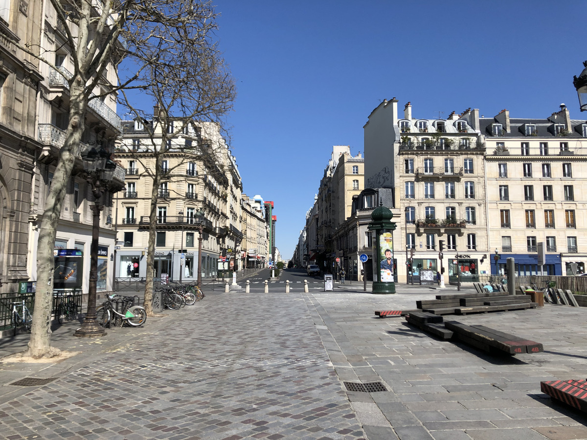 รูปถ่าย ฝรั่งเศส(France) ปารีสช่วงล็อกดาวน์(Paris lockdown) 2020-03 77