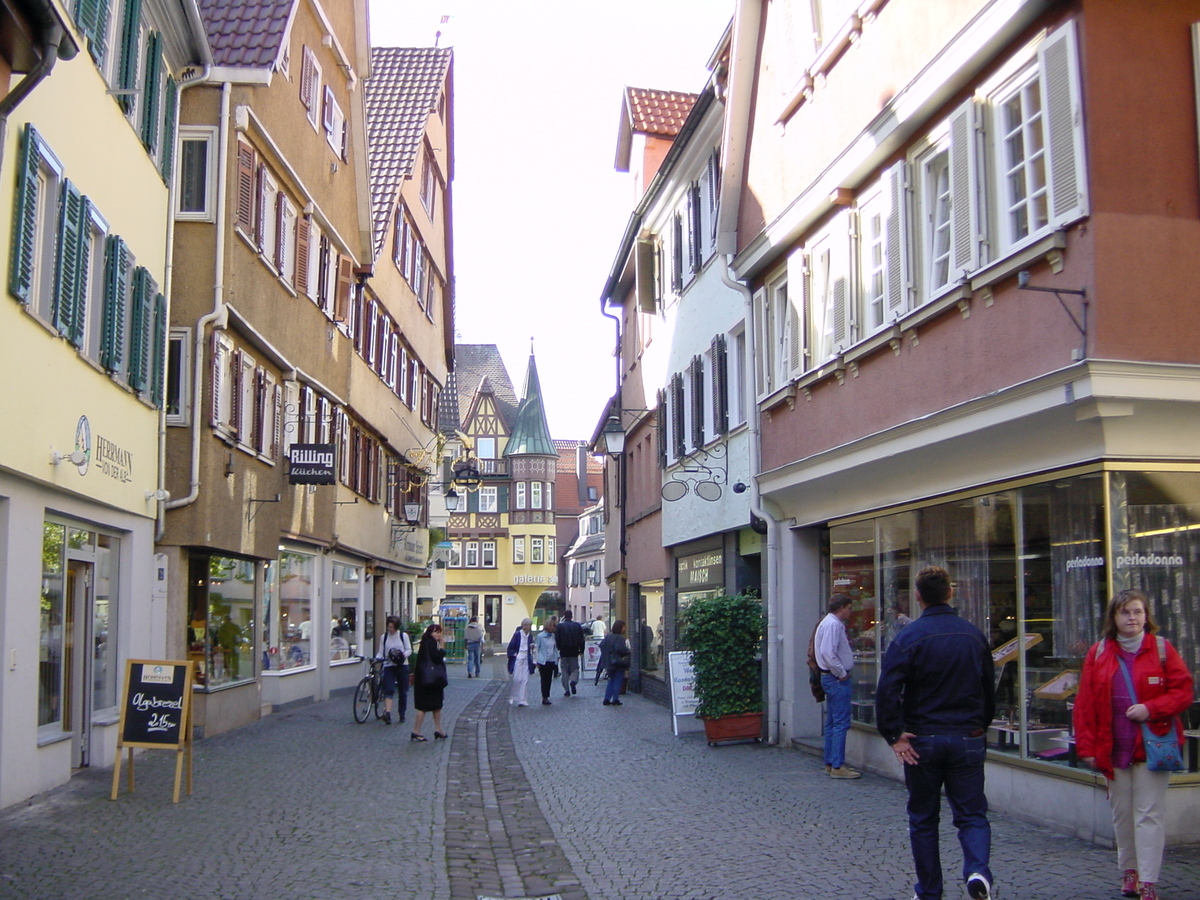 รูปถ่าย เยอรมนี(Germany) ทูบินเกน(Tubingen) 2001-10 37