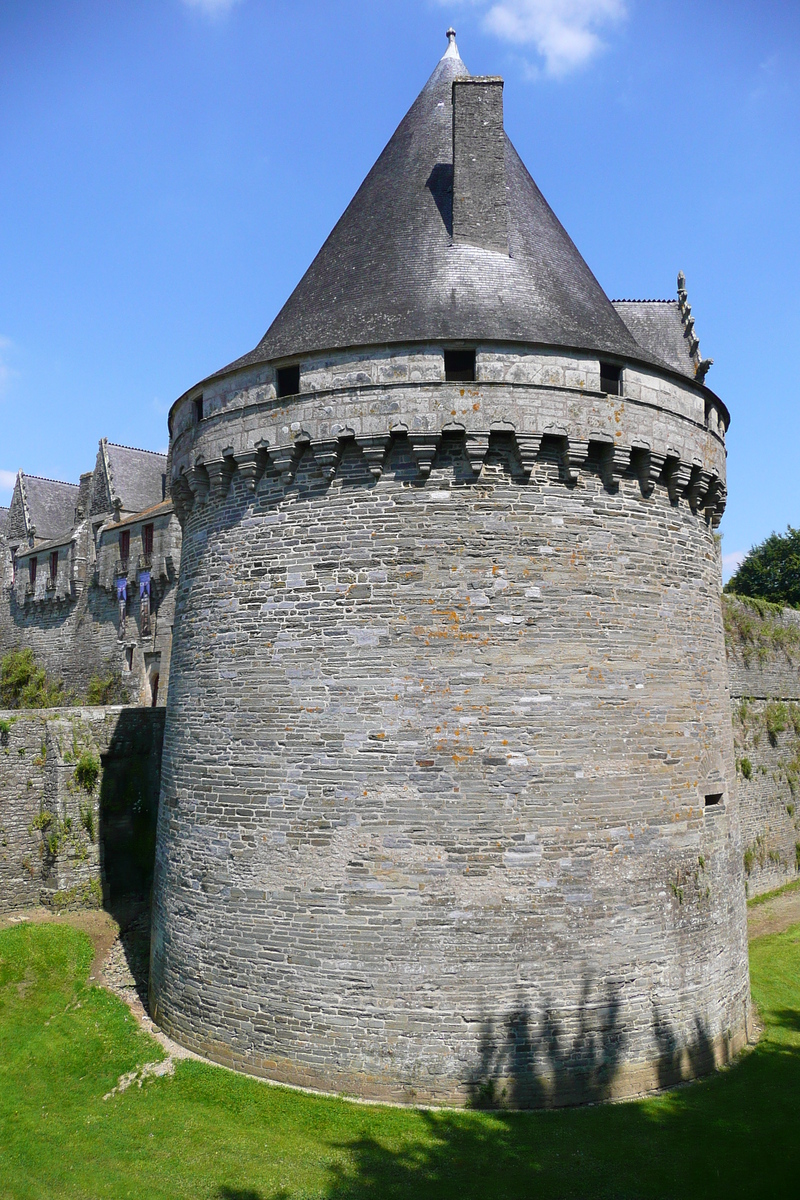 รูปถ่าย ฝรั่งเศส(France) ปองติวี่(Pontivy) ปราสาทดยุกแห่งโรออง(Rohan's Dukes Castle) 2007-08 14