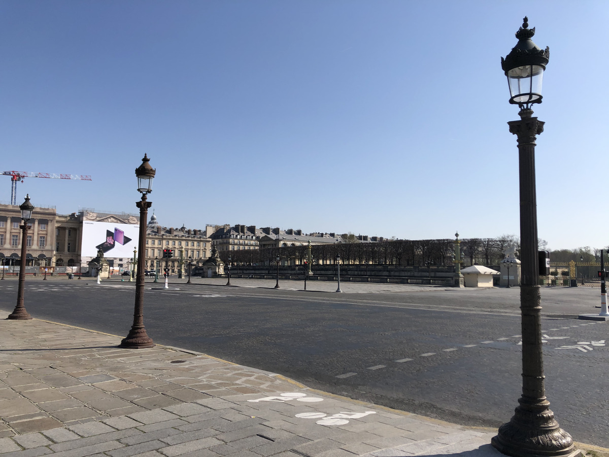 รูปถ่าย ฝรั่งเศส(France) ปารีสช่วงล็อกดาวน์(Paris lockdown) 2020-03 162
