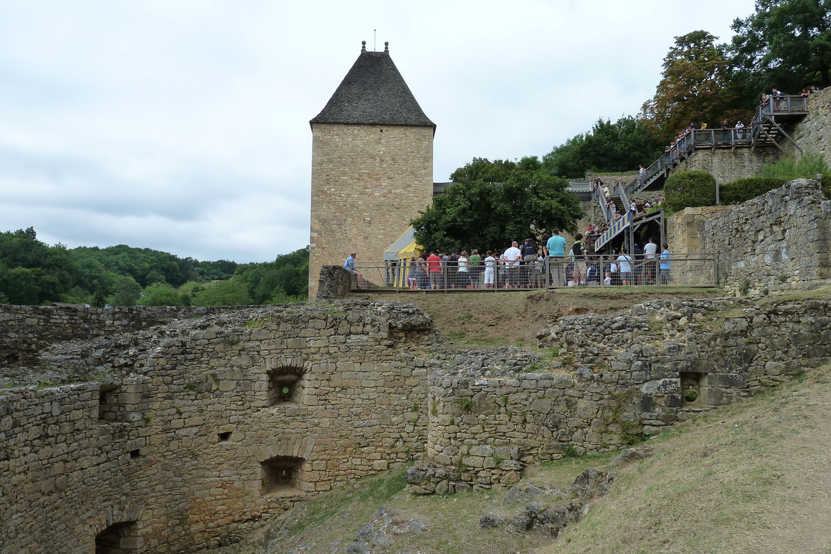 รูปถ่าย ฝรั่งเศส(France) ปราสาทกัสแตลโน(Castelnaud castle) 2010-08 42