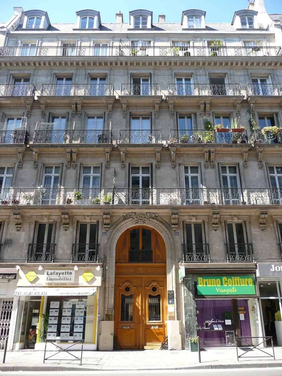 รูปถ่าย ฝรั่งเศส(France) ปารีส(Paris) ถนนลาฟาแย็ต(Rue La Fayette) 2007-08 117