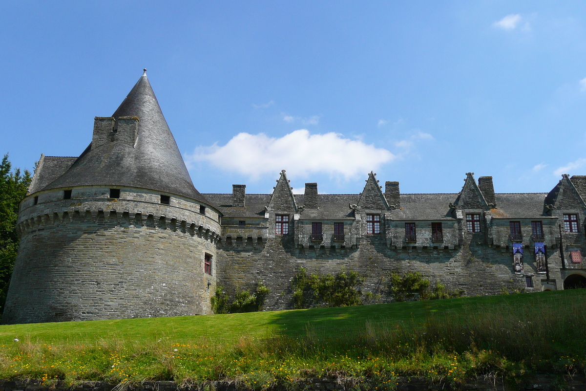 รูปถ่าย ฝรั่งเศส(France) ปองติวี่(Pontivy) ปราสาทดยุกแห่งโรออง(Rohan's Dukes Castle) 2007-08 4