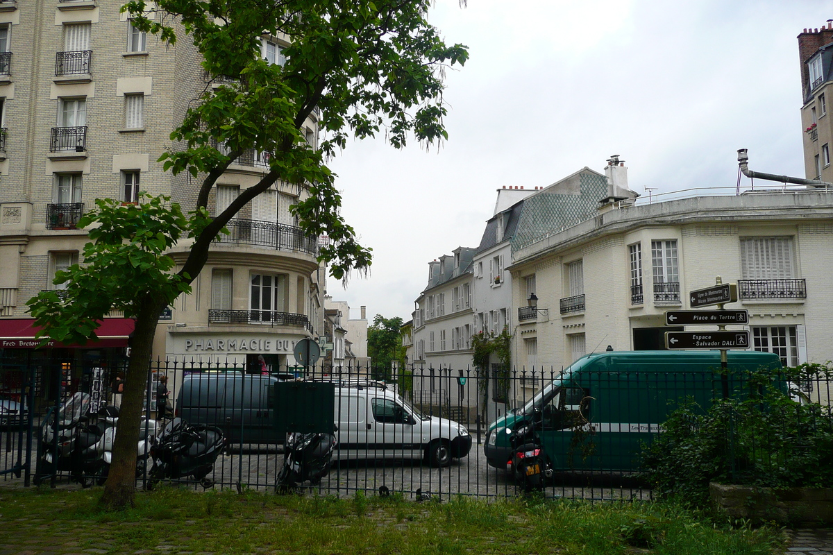 รูปถ่าย ฝรั่งเศส(France) ปารีส(Paris) มังท์มาร์เทรอ(Montmartre) 2007-06 80