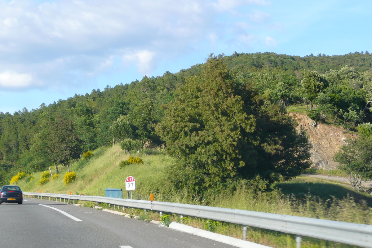 รูปถ่าย ฝรั่งเศส(France) เฟรนช์ริวิเอรา(French Riviera) ทางหลวง A57(A57 highway) 2008-05 41