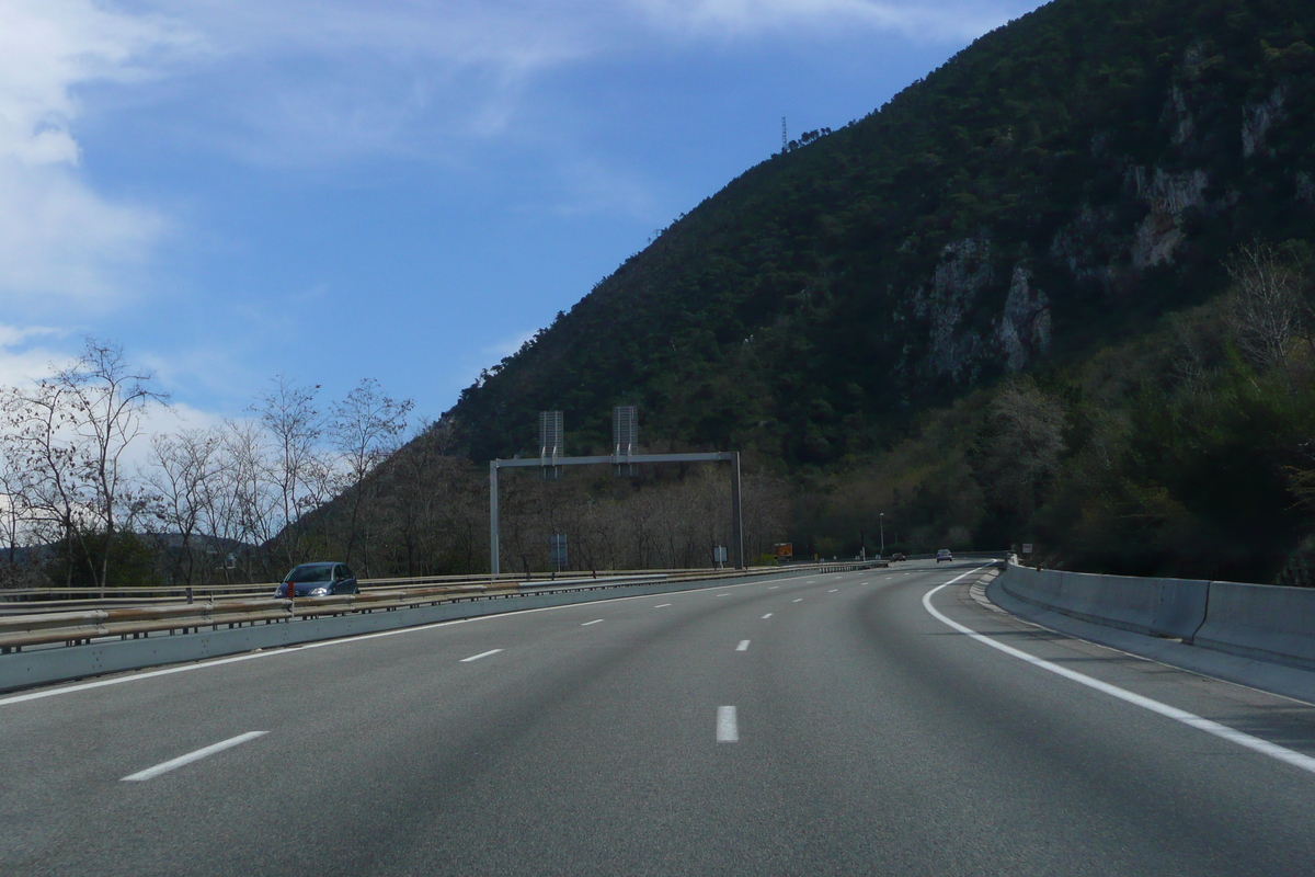 รูปถ่าย ฝรั่งเศส(France) เฟรนช์ริวิเอรา(French Riviera) ถนนจากนีซไปม็องตง(Nice to Menton road) 2008-03 42
