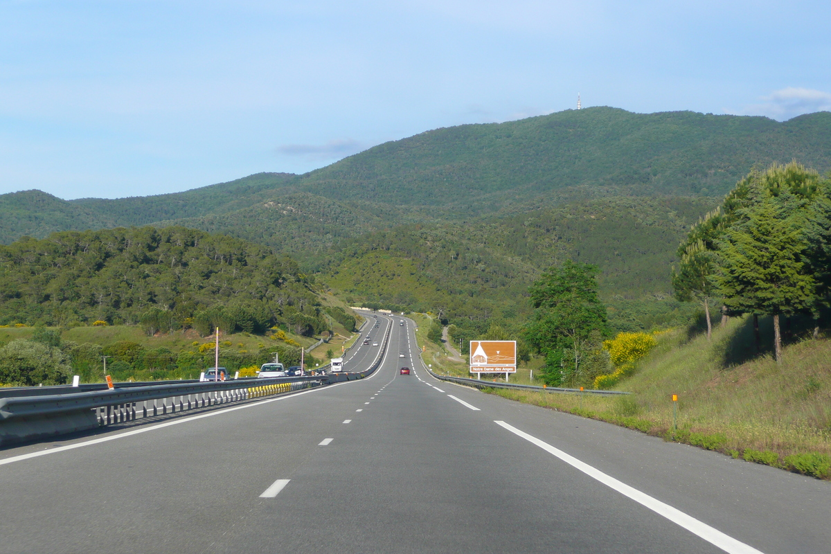 รูปถ่าย ฝรั่งเศส(France) เฟรนช์ริวิเอรา(French Riviera) ทางหลวง A57(A57 highway) 2008-05 28