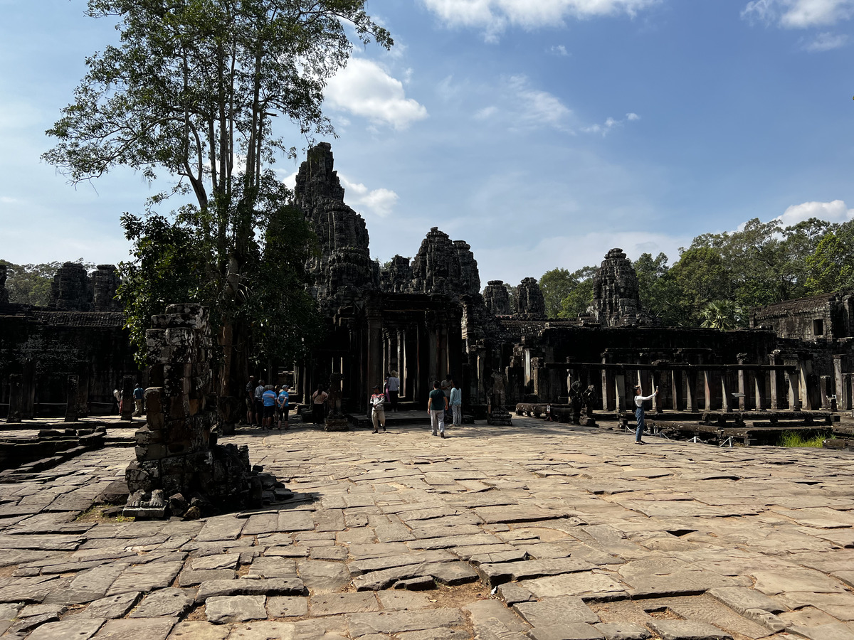 รูปถ่าย กัมพูชา(Cambodia) เสียมราฐ(Siem Reap) ปราสาทบายน(Bayon) 2023-01 103