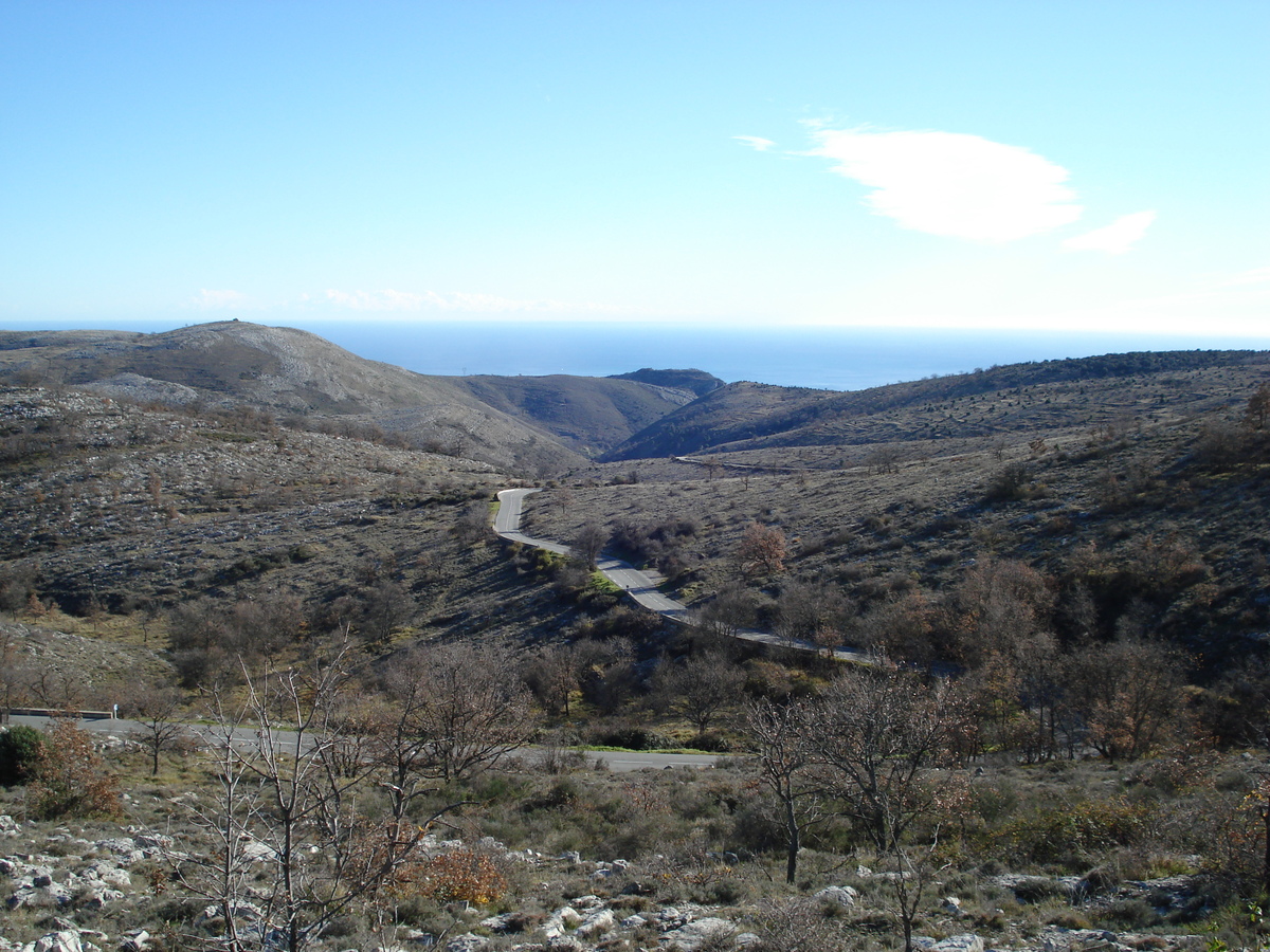 รูปถ่าย ฝรั่งเศส(France) เฟรนช์ริวิเอรา(French Riviera) ถนนช่องเขาเดอว็องส์(Col de Vence road) 2007-01 72