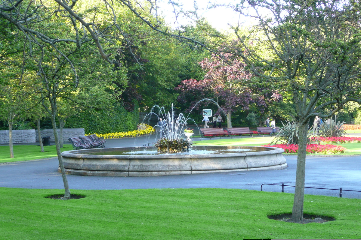 รูปถ่าย ไอร์แลนด์(Ireland) ดับลิน(Dublin) สวนเซนต์สตีเฟนส์กรีน(St. Stephen's Green) 2008-09 39