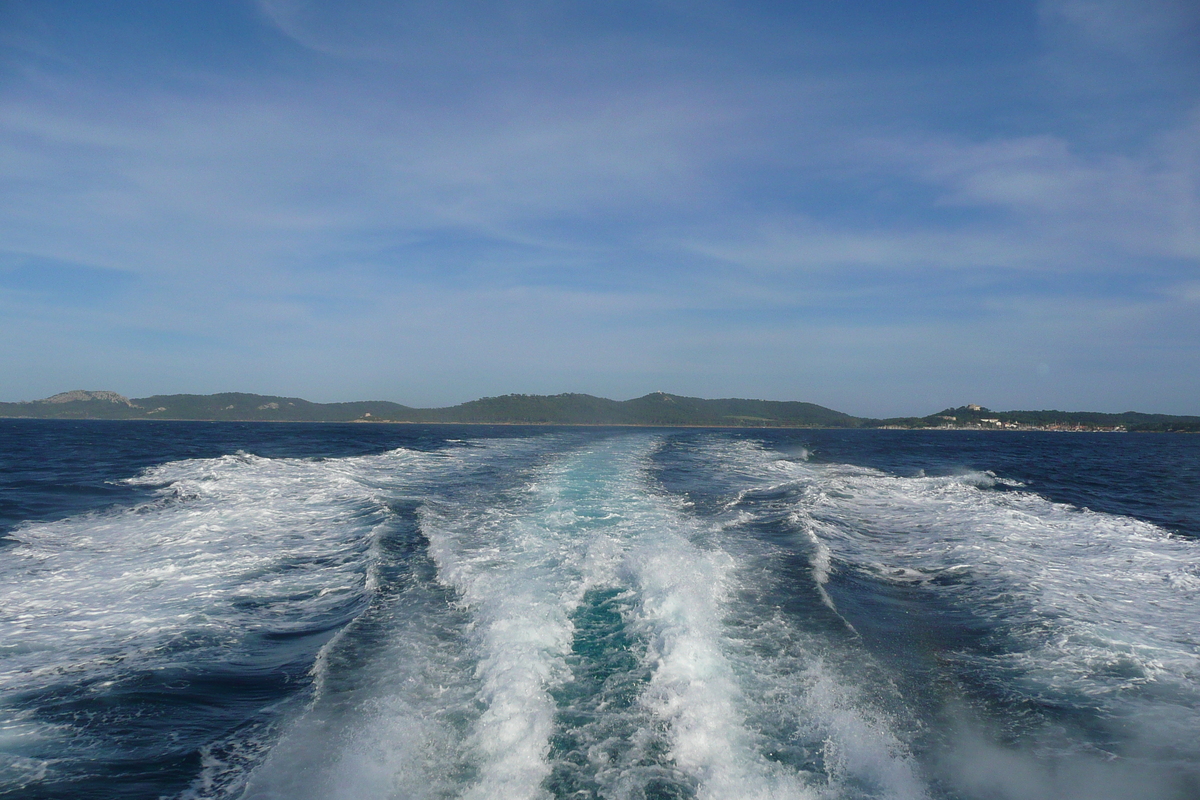 รูปถ่าย ฝรั่งเศส(France) เกาะปอร์เกอรอล(Porquerolles Island) ล่องเรือไปเกาะปอร์เกอรอล(Boat trip to Porquerolles) 2008-05 2