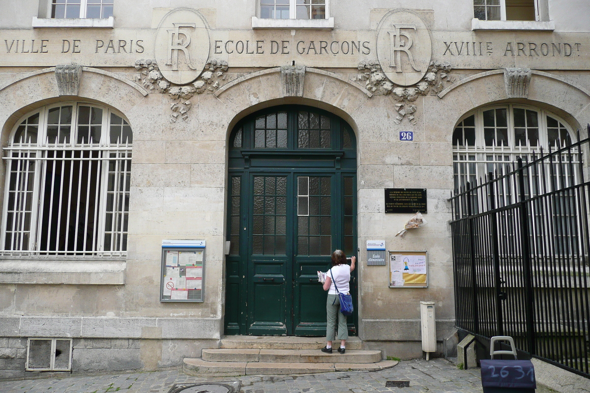 รูปถ่าย ฝรั่งเศส(France) ปารีส(Paris) มังท์มาร์เทรอ(Montmartre) 2007-06 141