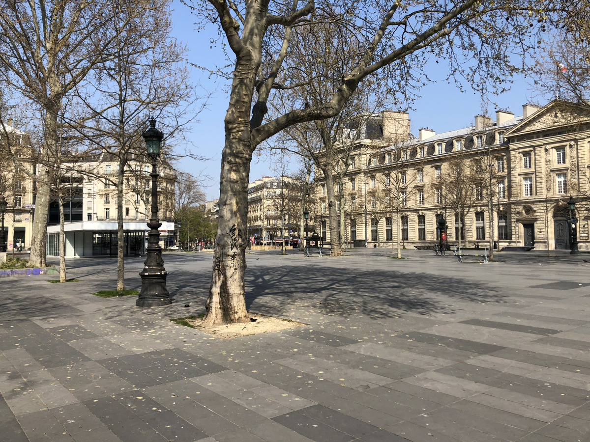 รูปถ่าย ฝรั่งเศส(France) ปารีสช่วงล็อกดาวน์(Paris lockdown) 2020-03 192