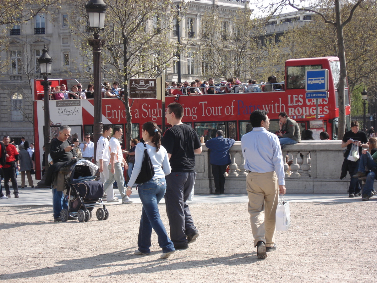 รูปถ่าย ฝรั่งเศส(France) ปารีส(Paris) ช็องเซลีเซ(Champs Elysees) 2006-04 25