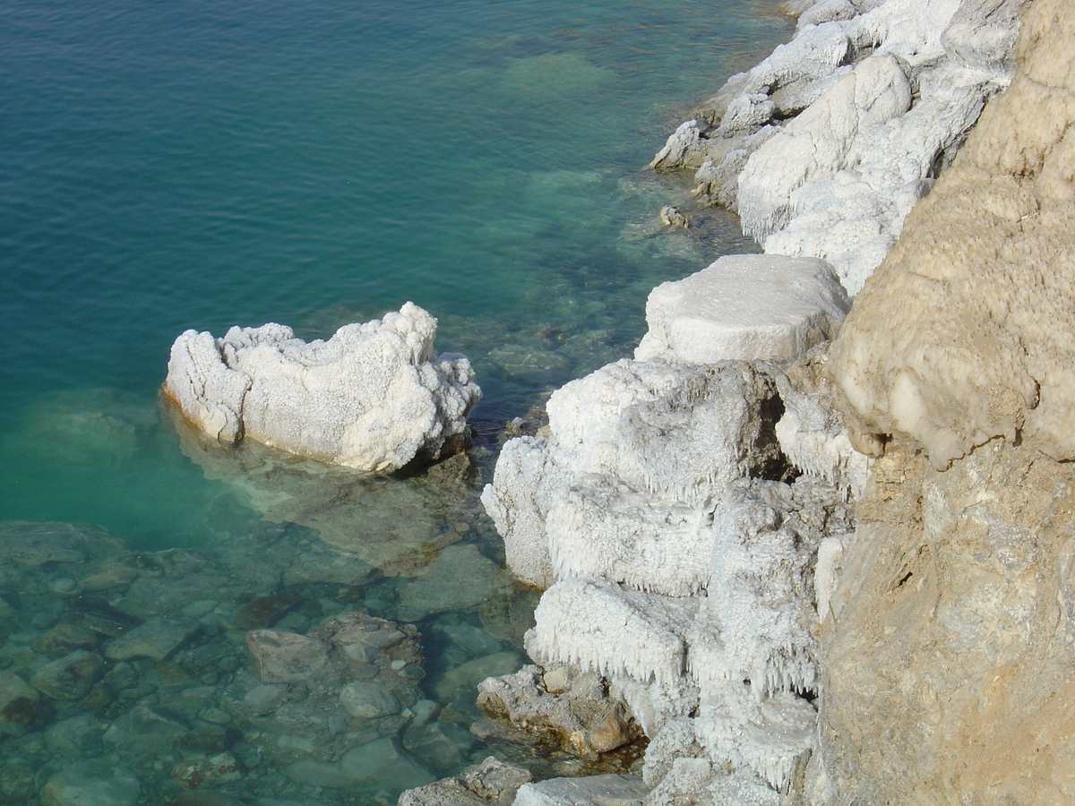 รูปถ่าย จอร์แดน(Jordan) ทะเลดำ(Dead Sea) 2004-10 7