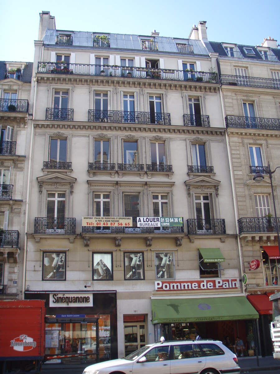 รูปถ่าย ฝรั่งเศส(France) ปารีส(Paris) สถานีรถไฟแซ็ง-ลาซาร์(Gare St Lazare) 2007-07 10