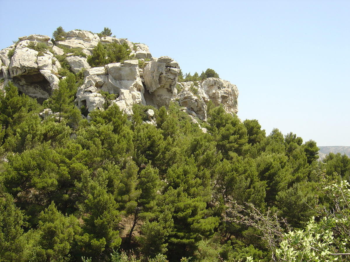 รูปถ่าย ฝรั่งเศส(France) เลส์โบเดอโพรว็องซ์(Baux de Provence) 2004-08 22