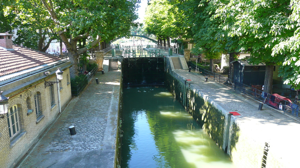 รูปถ่าย ฝรั่งเศส(France) ปารีส(Paris) คลองแซ็ง-มาร์แต็ง(Canal St Martin) 2007-08 5
