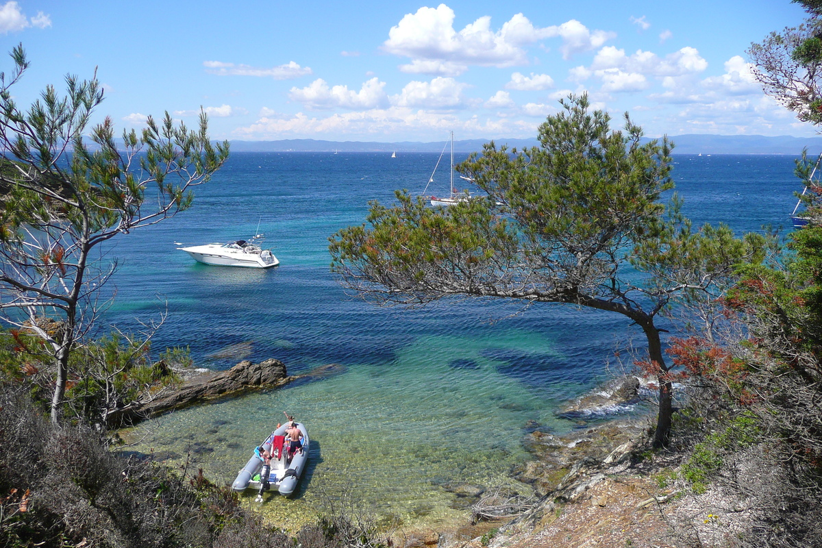 รูปถ่าย ฝรั่งเศส(France) เกาะปอร์เกอรอล(Porquerolles Island) แหลมเลอแก็ง(Pointe du Lequin) 2008-05 34