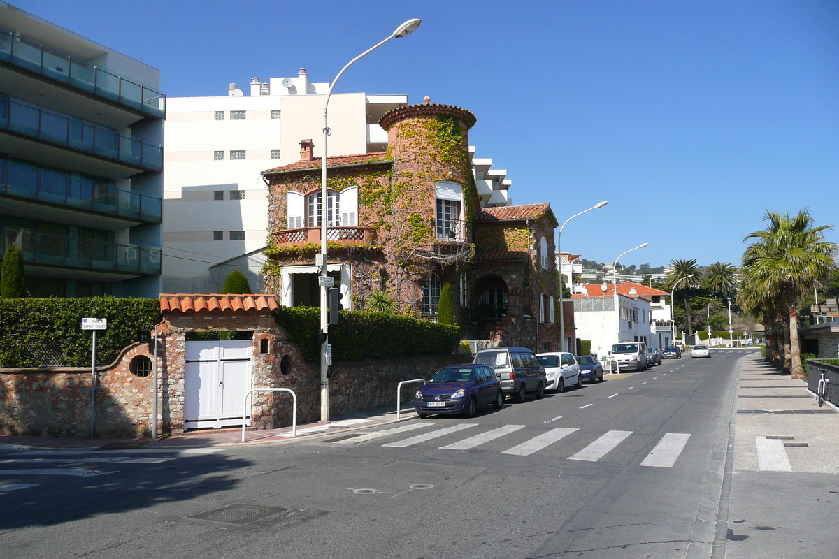 รูปถ่าย ฝรั่งเศส(France) คานส์(Cannes) หาดกาซาแญร์(Plage Gazagnaire) 2008-03 15