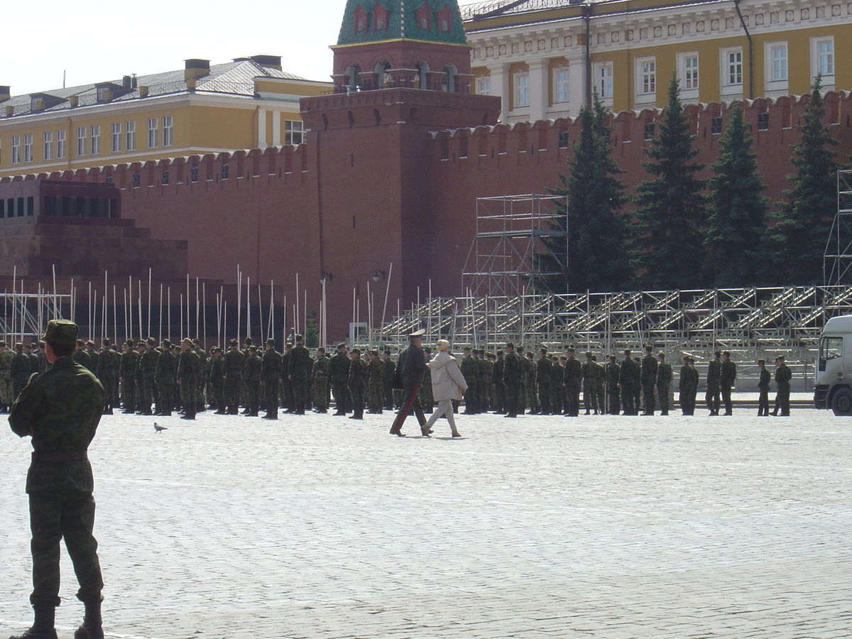 รูปถ่าย รัสเซีย(Russia) มอสโก(Moscow) จตุรัสแดง(Red Square) 2005-04 155