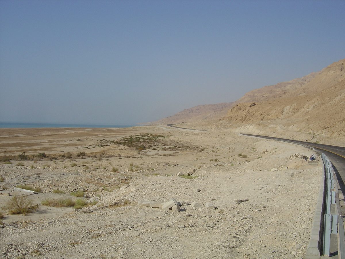 รูปถ่าย จอร์แดน(Jordan) ทะเลดำ(Dead Sea) 2004-10 18