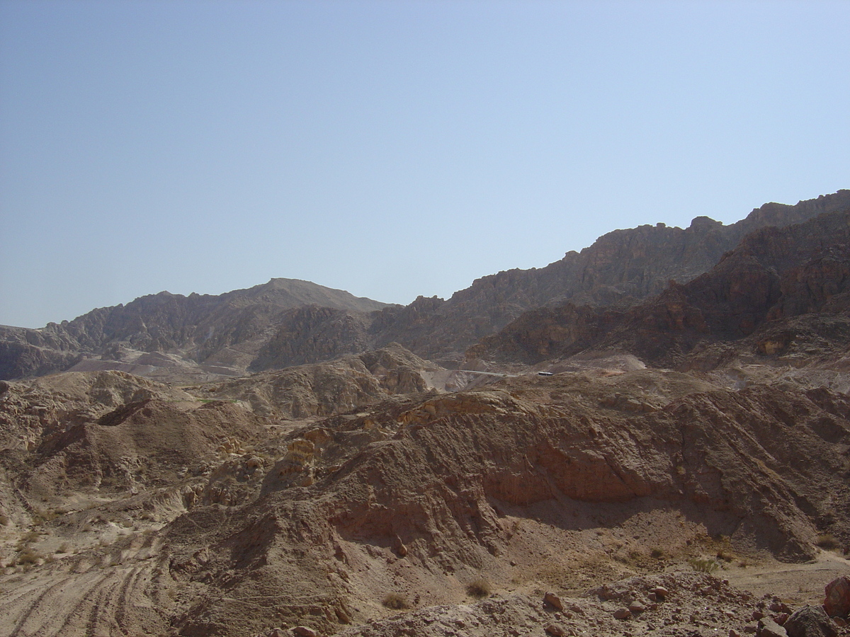 รูปถ่าย จอร์แดน(Jordan) ถนนจากอัฏฏอฟีละฮ์ไปฟีฟา(At Tafila to Fifa road) 2004-10 5