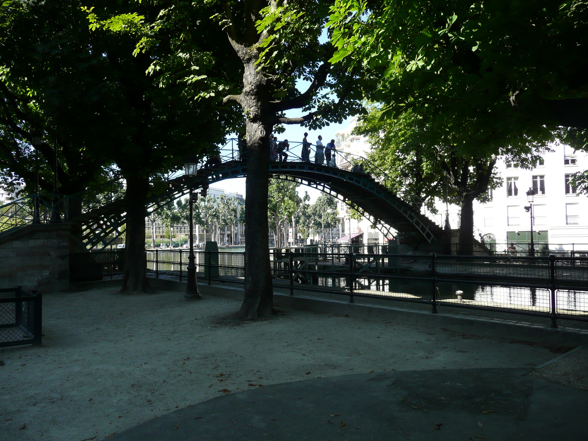 รูปถ่าย ฝรั่งเศส(France) ปารีส(Paris) คลองแซ็ง-มาร์แต็ง(Canal St Martin) 2007-08 31