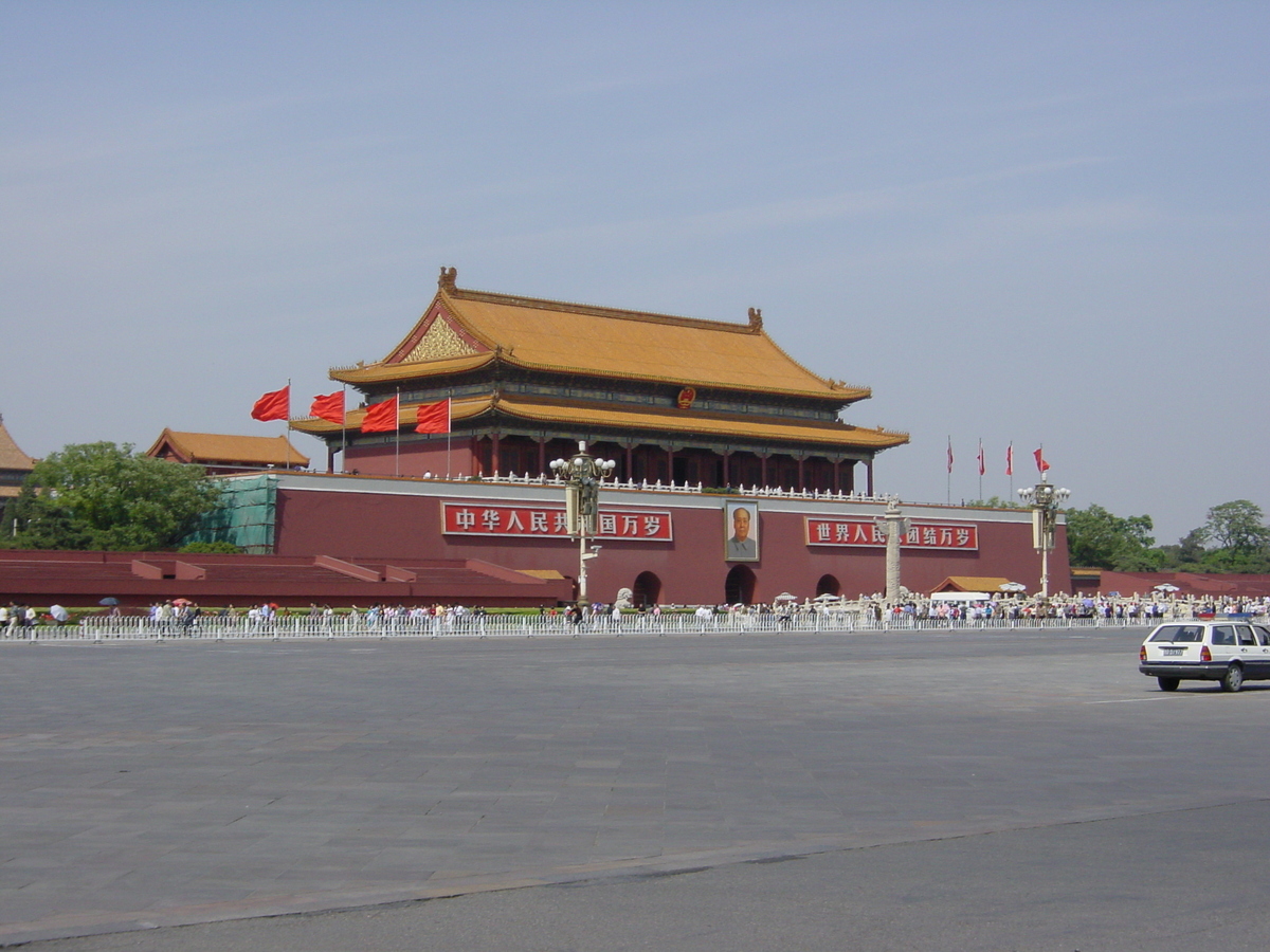 รูปถ่าย จีน(China) ปักกิ่ง(Beijing) จัตุรัสเทียนอันเหมิน(Tiananmen) 2002-05 42