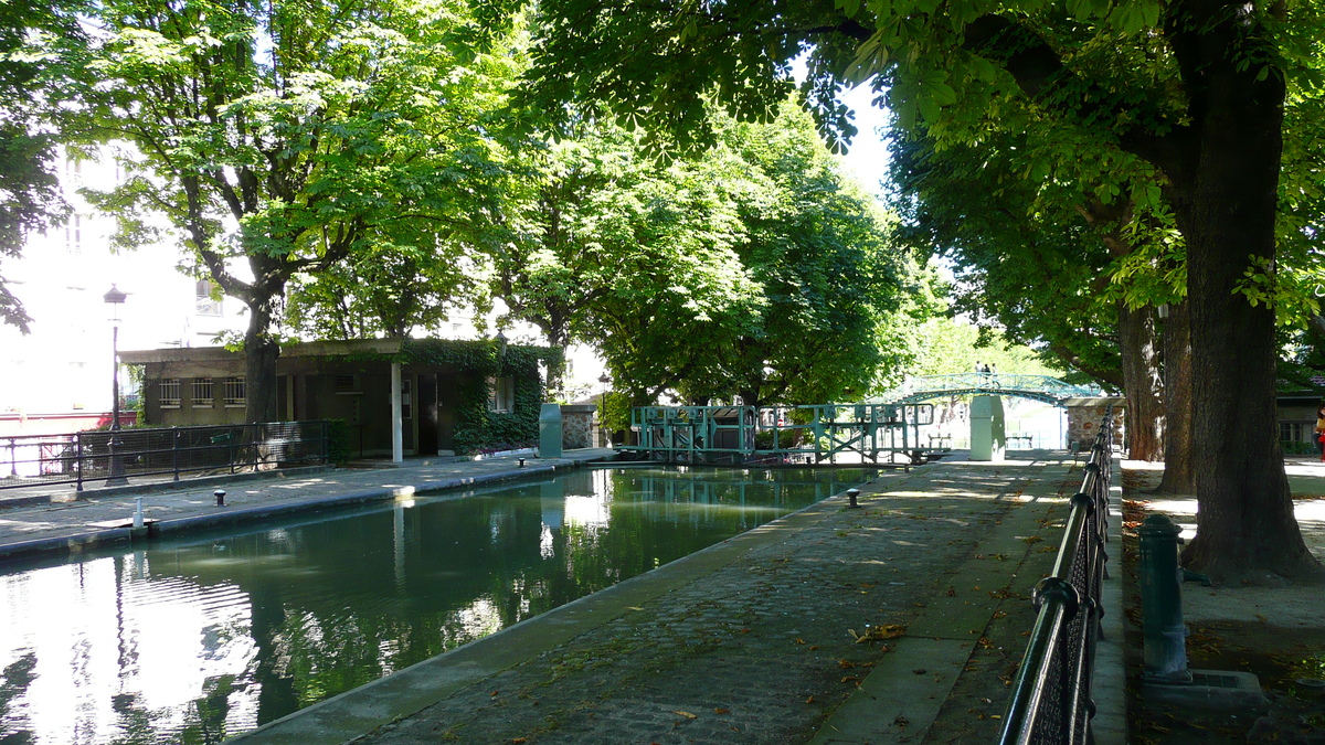 รูปถ่าย ฝรั่งเศส(France) ปารีส(Paris) คลองแซ็ง-มาร์แต็ง(Canal St Martin) 2007-08 2