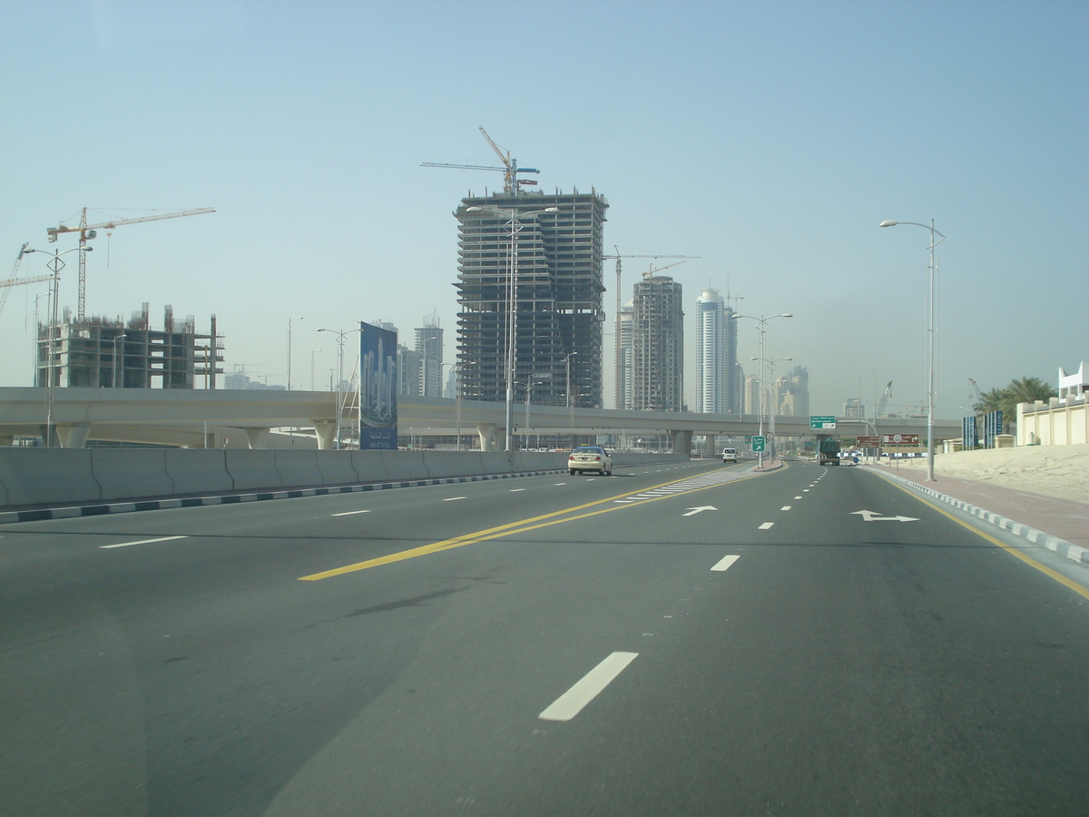 รูปถ่าย สหรัฐอาหรับเอมิเรตส์(United Arab Emirates) ดูไบ(Dubai) หาดจุมัยเราะห์(Jumeirah Beach) 2007-03 8