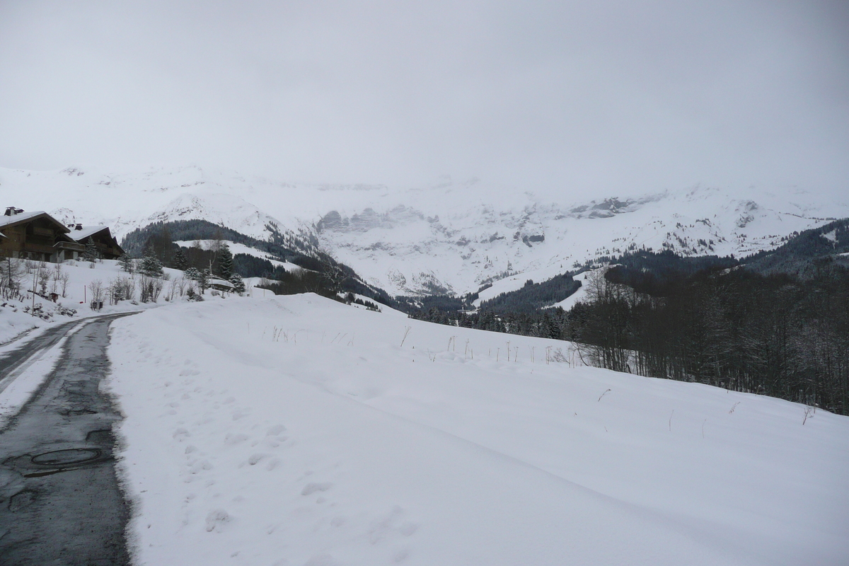 รูปถ่าย ฝรั่งเศส(France) เมแฌฟว์(Megeve) เลอปลาเน(Le Planay) 2010-02 20