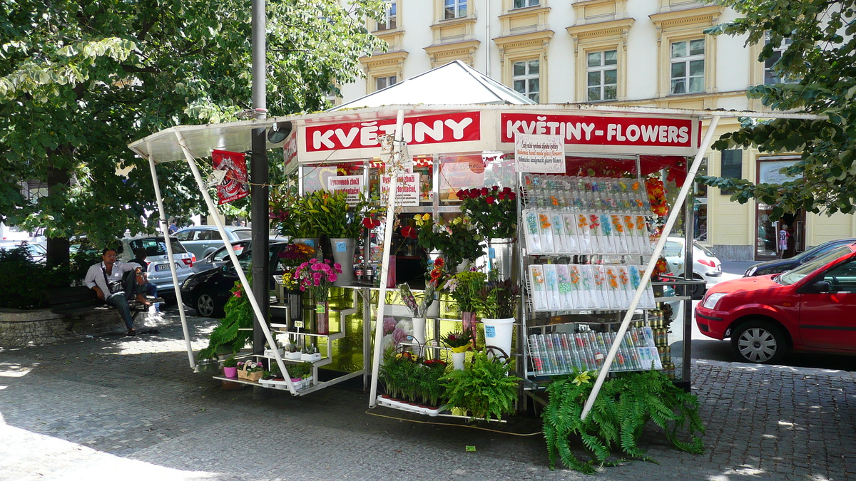 รูปถ่าย สาธารณรัฐเช็ก(Czech Republic) ปราก(Prague) ถนนนาปชีโกพ(Na Prikope) 2007-07 11