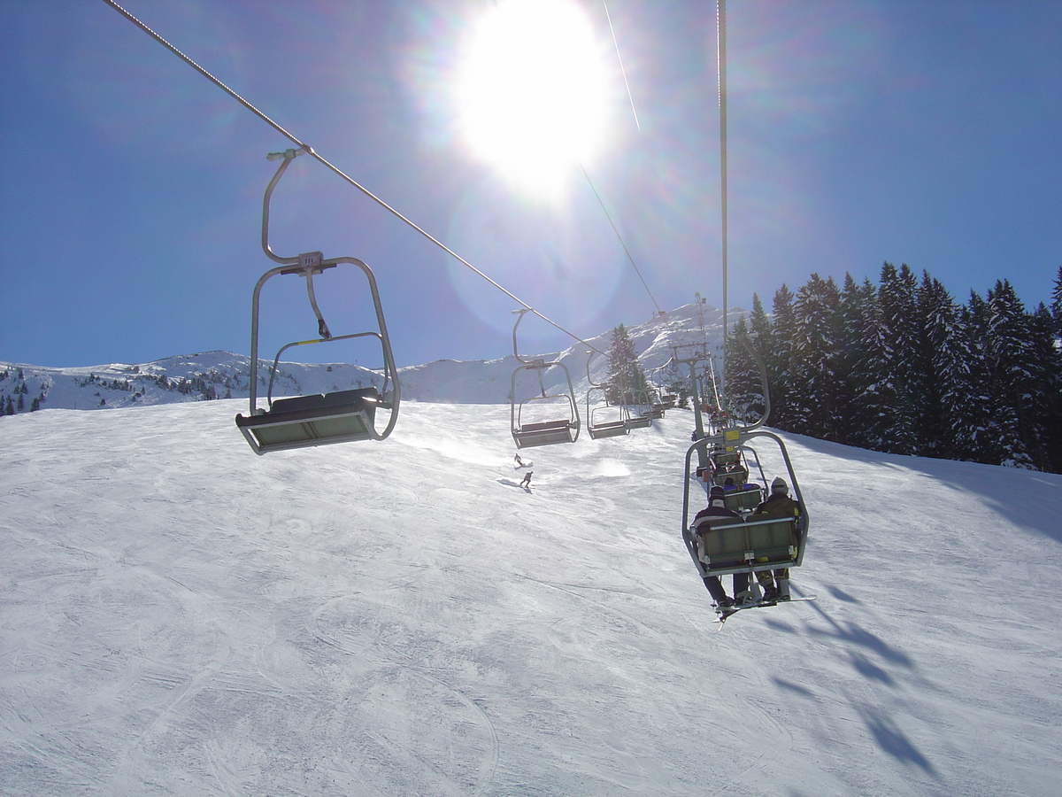 รูปถ่าย ออสเตรีย(Austria) คิทซ์บูเฮล(Kitzbuhel) สกี(Ski) 2005-03 44