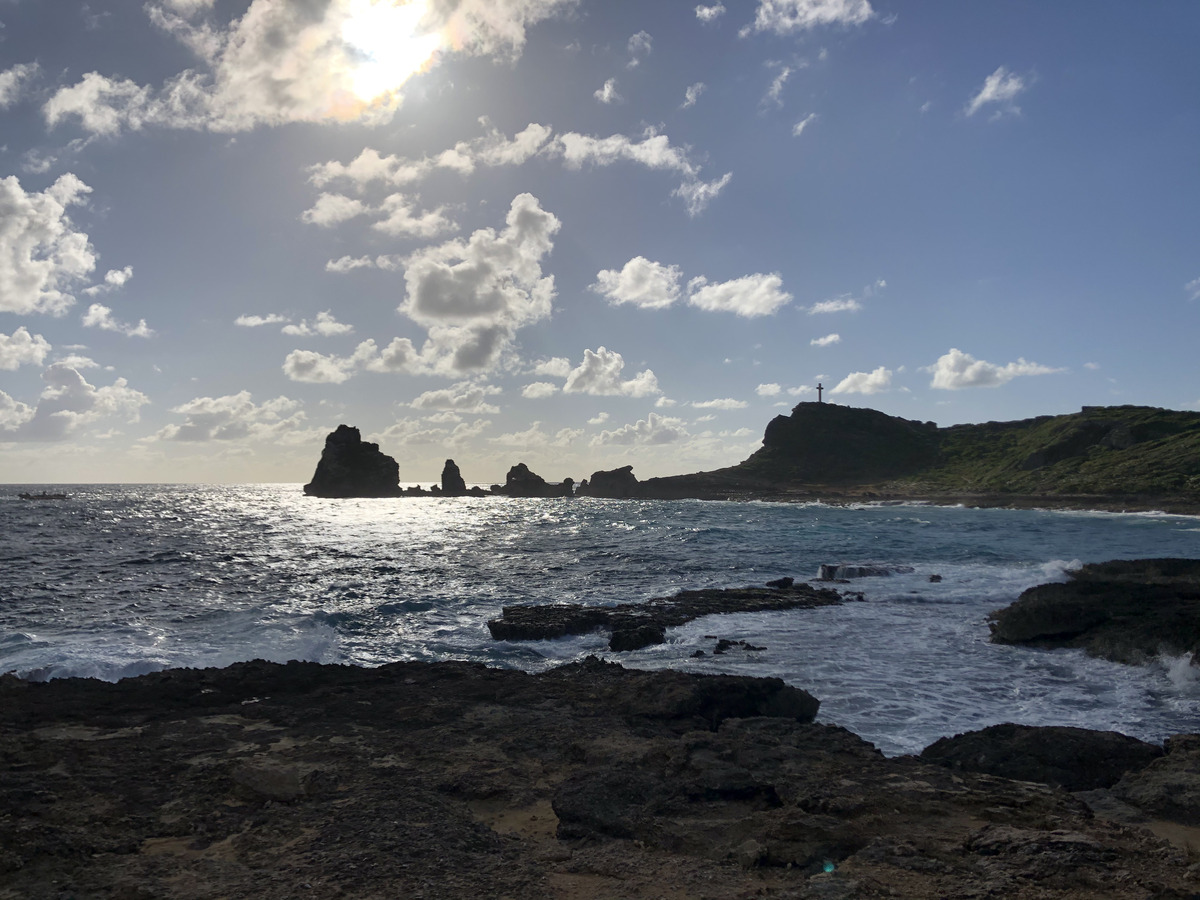 รูปถ่าย กวาเดอลูป(Guadeloupe) แหลมคาสเซิลพอยต์(Castle Point) 2021-02 198