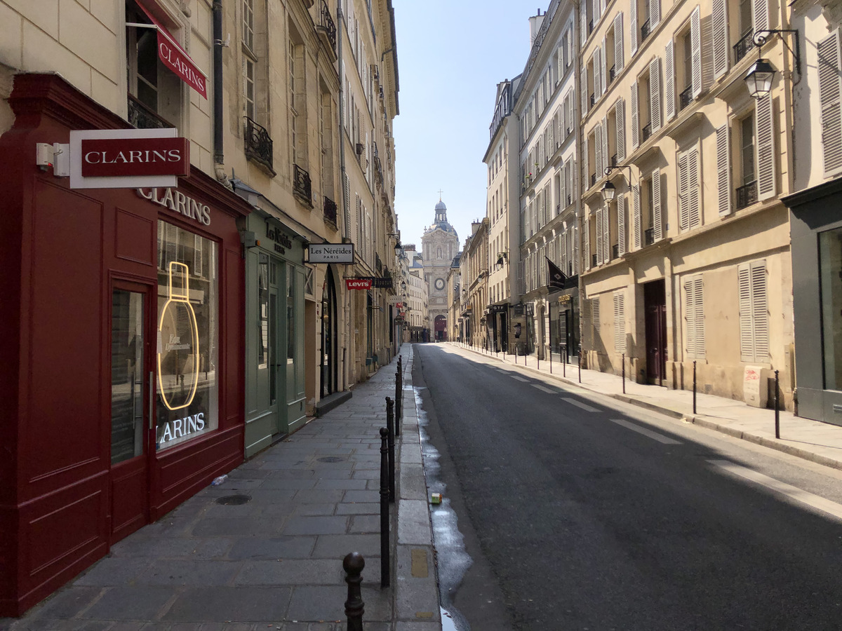 รูปถ่าย ฝรั่งเศส(France) ปารีสช่วงล็อกดาวน์(Paris lockdown) 2020-03 4