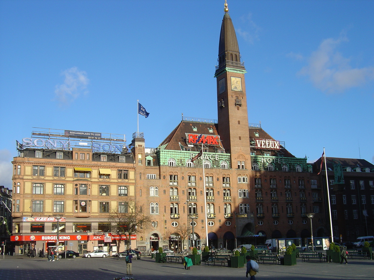 รูปถ่าย เดนมาร์ก(Denmark) โคเปนเฮเกน(Copenhagen) โรงแรมพาเลซ(Palace Hotel) 2004-11 4