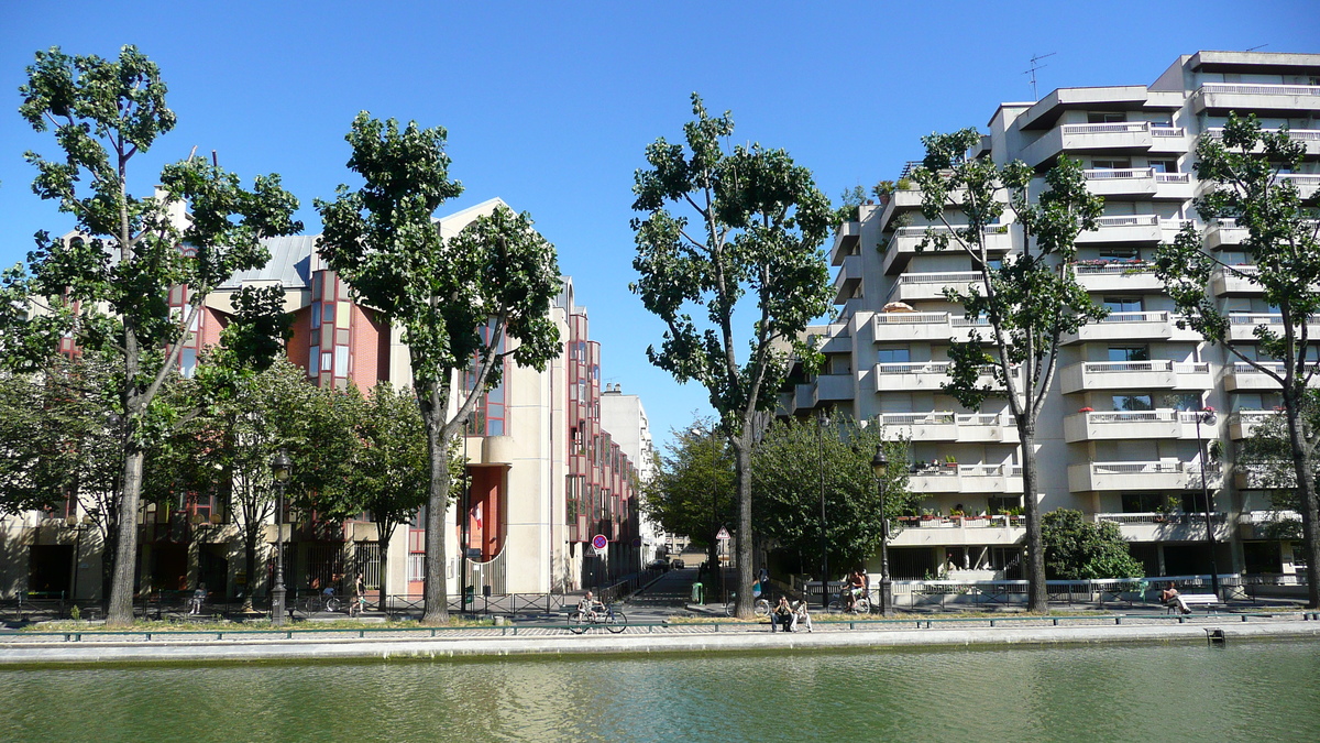 รูปถ่าย ฝรั่งเศส(France) ปารีส(Paris) คลองแซ็ง-มาร์แต็ง(Canal St Martin) 2007-08 87