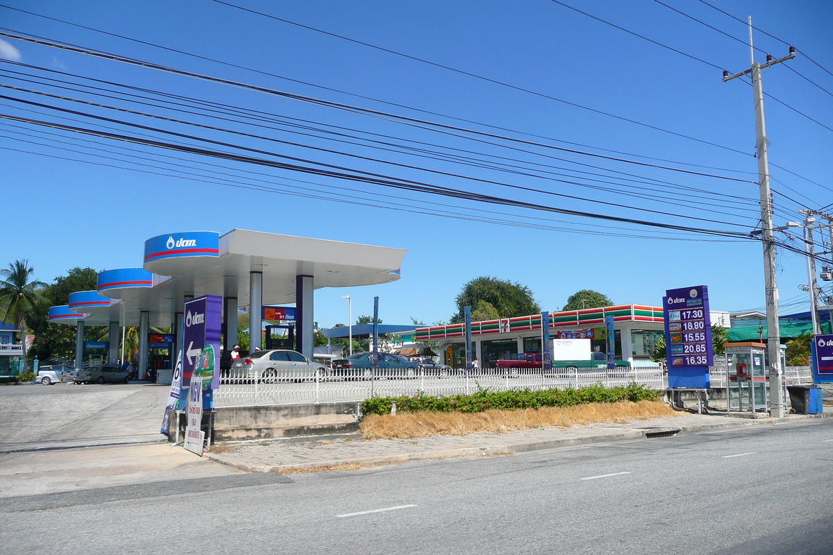 รูปถ่าย ไทย(Thailand) ถนนจากพัทยาไปเกาะเสม็ด(Pattaya to Ko Samet road) 2008-12 100