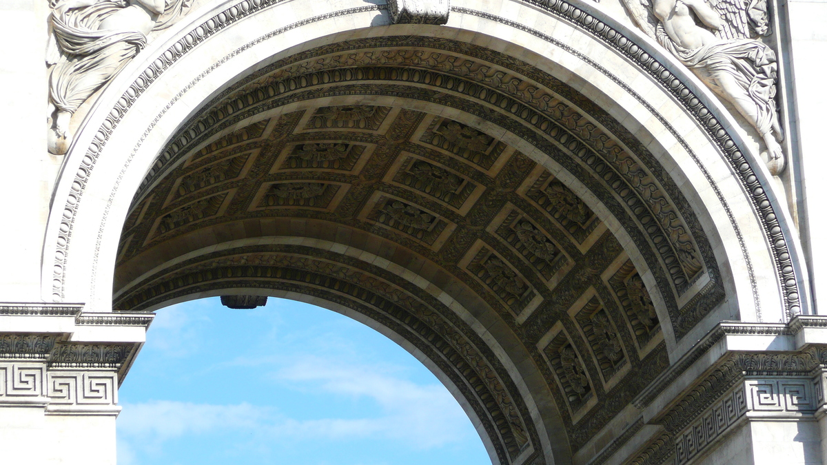 รูปถ่าย ฝรั่งเศส(France) ปารีส(Paris) ประตูชัย(Etoile and Arc de Triomphe) 2007-05 14